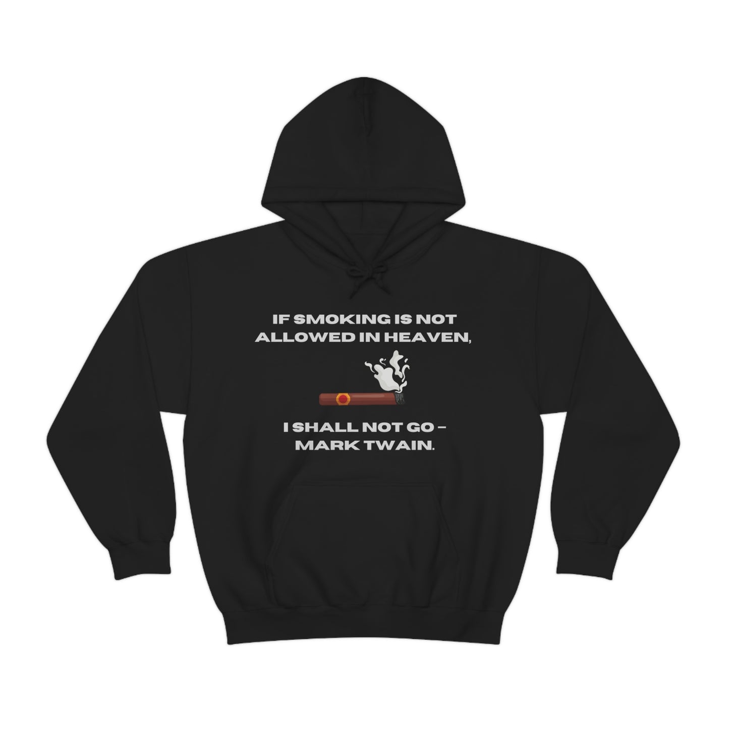 Smoking Cigar Hoodie Unisex Heavy Blend™ Hooded Sweatshirt