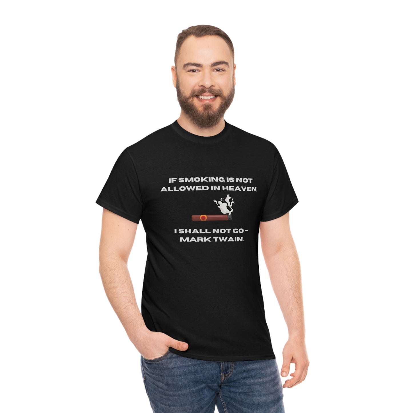 Smoking T-Shirt - Unisex Heavy Cotton Tee
