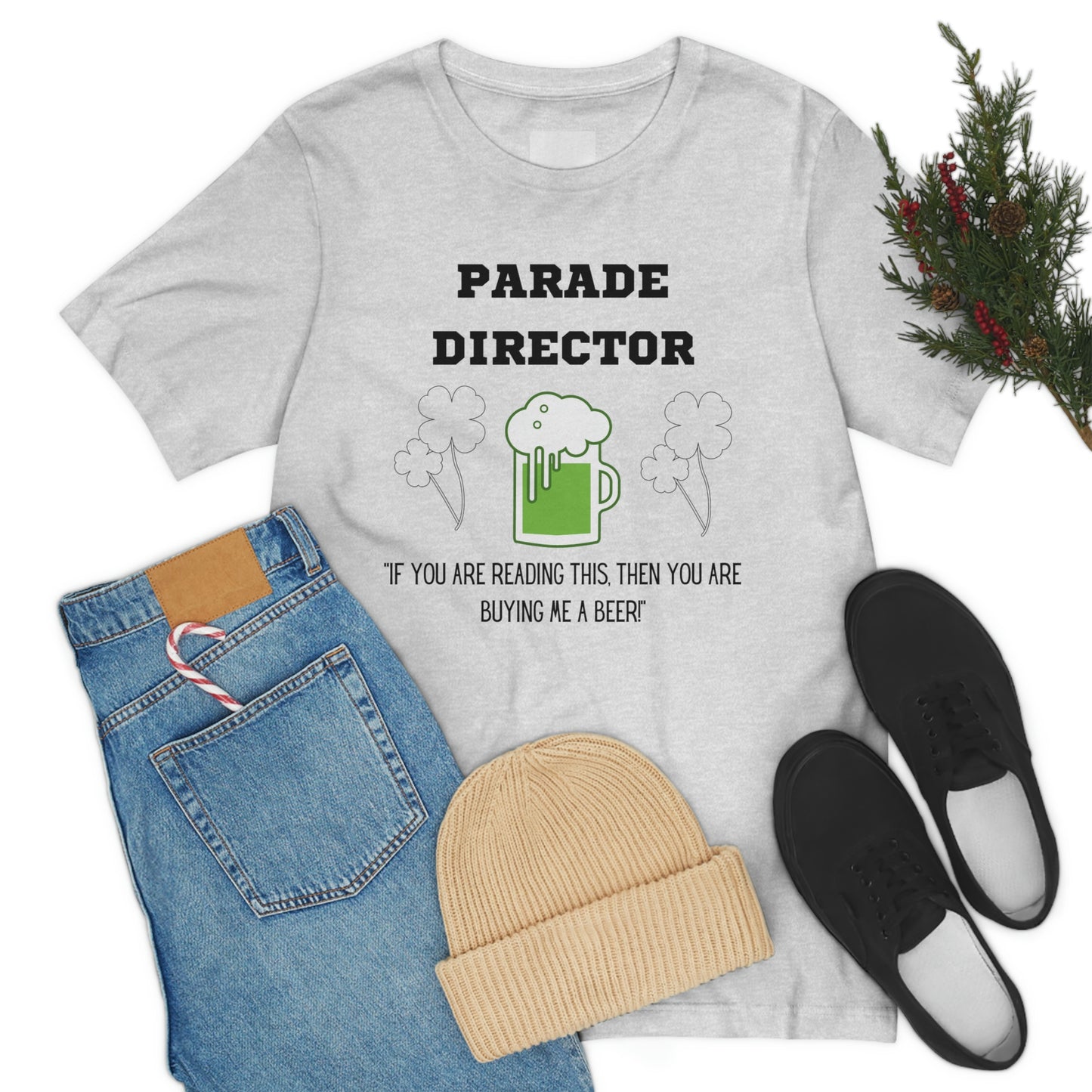 Parade Director Tee- Unisex Jersey Short Sleeve Tee