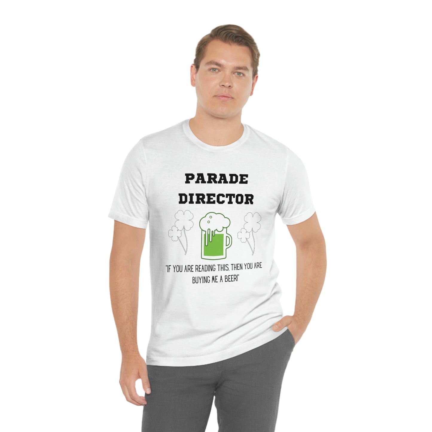 Parade Director Tee- Unisex Jersey Short Sleeve Tee