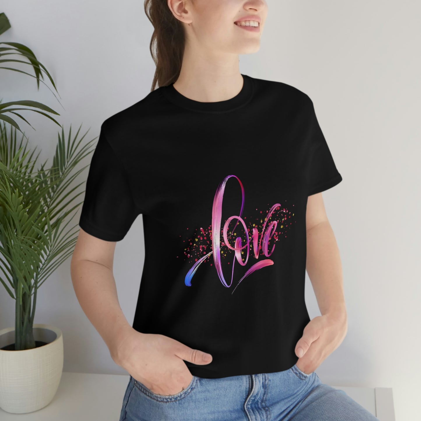 Ye it's LOVE! Unisex Jersey Short Sleeve Tee