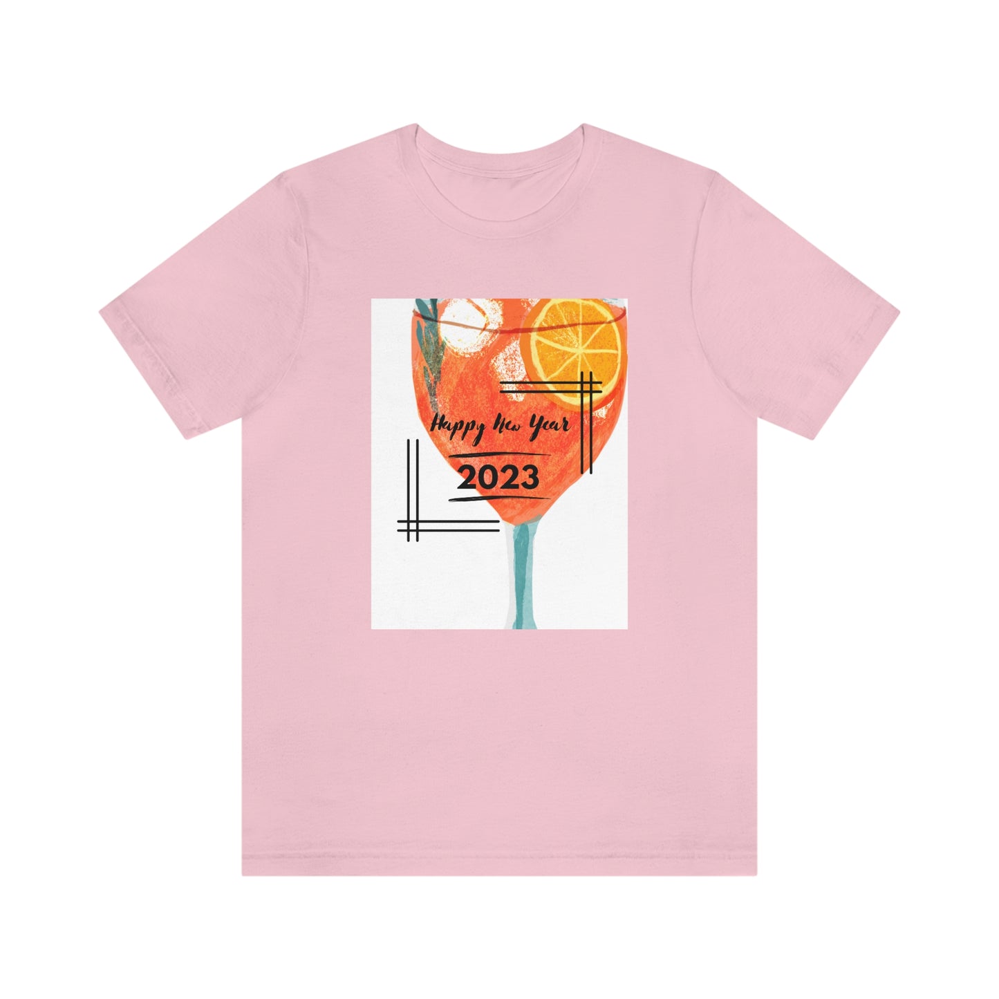 Aperol Spritz New Year-Unisex Jersey Short Sleeve Tee
