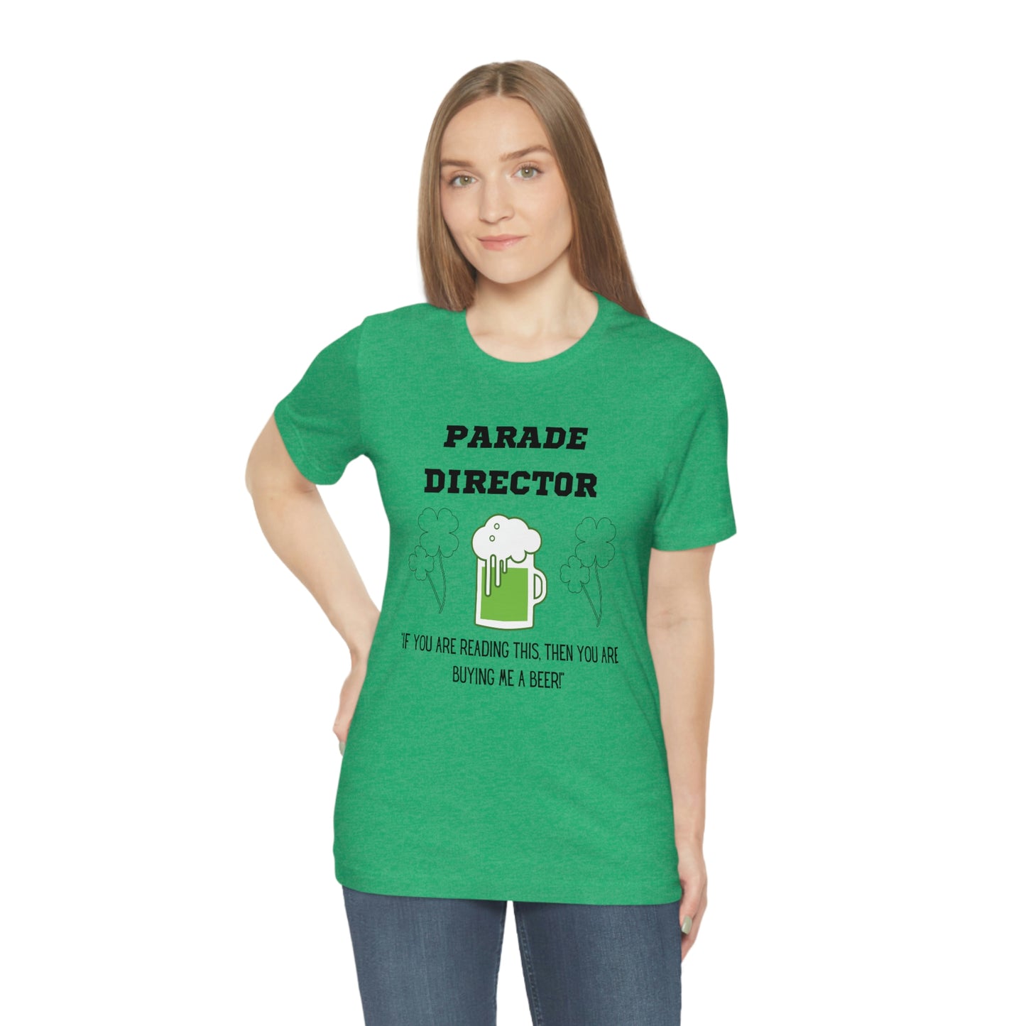Parade Director Tee- Unisex Jersey Short Sleeve Tee