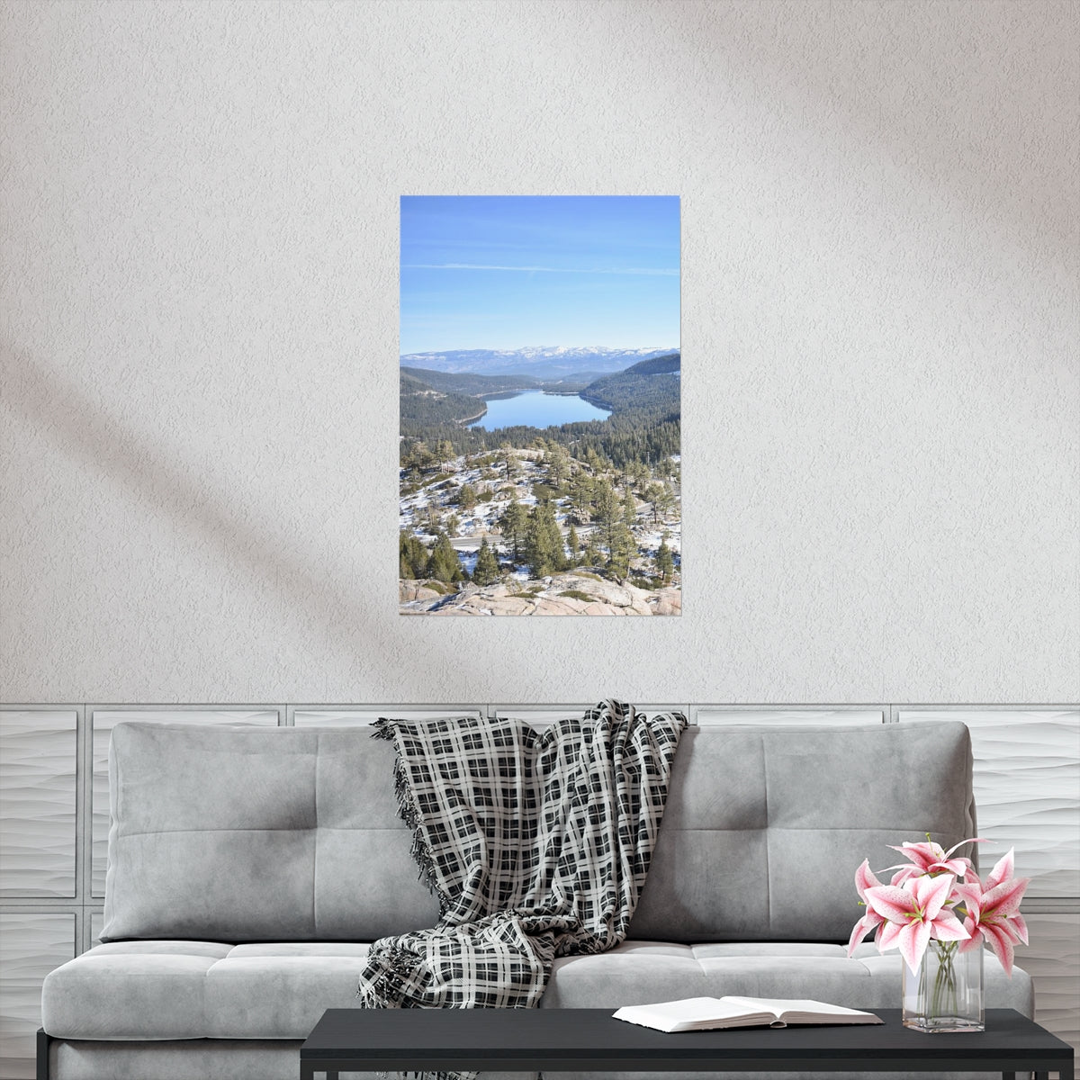 Donner Lake -Premium Matte Vertical Posters