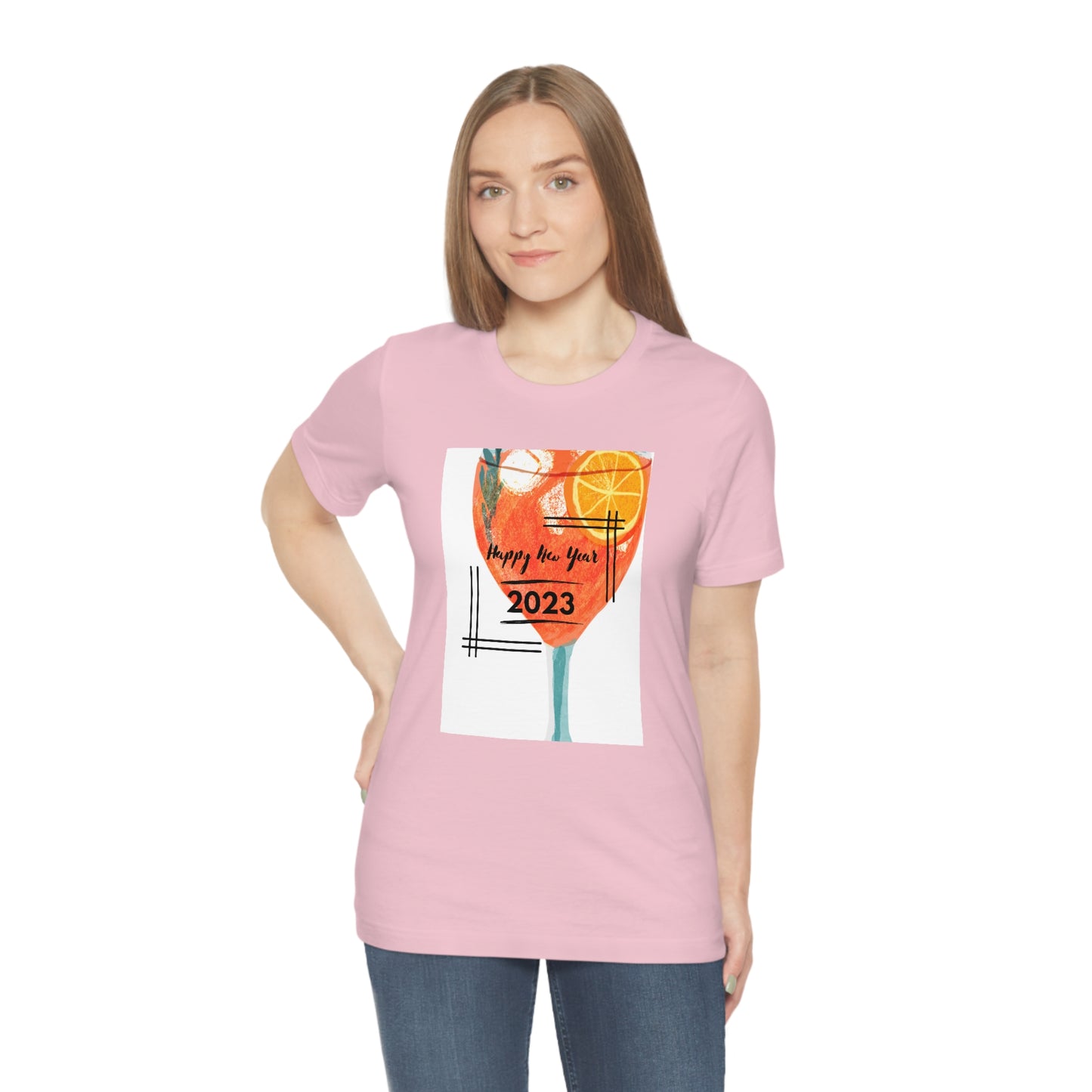 Aperol Spritz New Year-Unisex Jersey Short Sleeve Tee