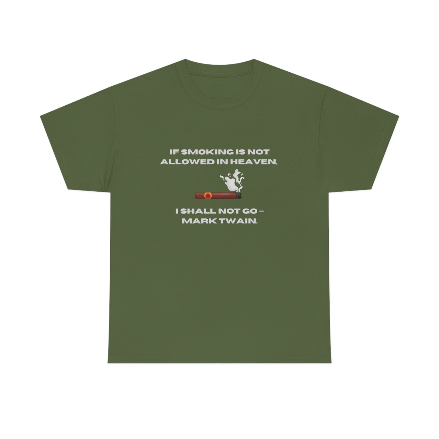 Smoking T-Shirt - Unisex Heavy Cotton Tee