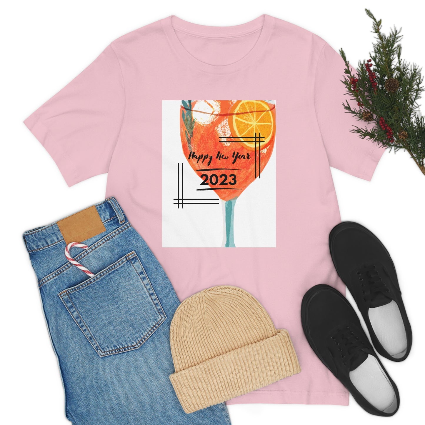 Aperol Spritz New Year-Unisex Jersey Short Sleeve Tee