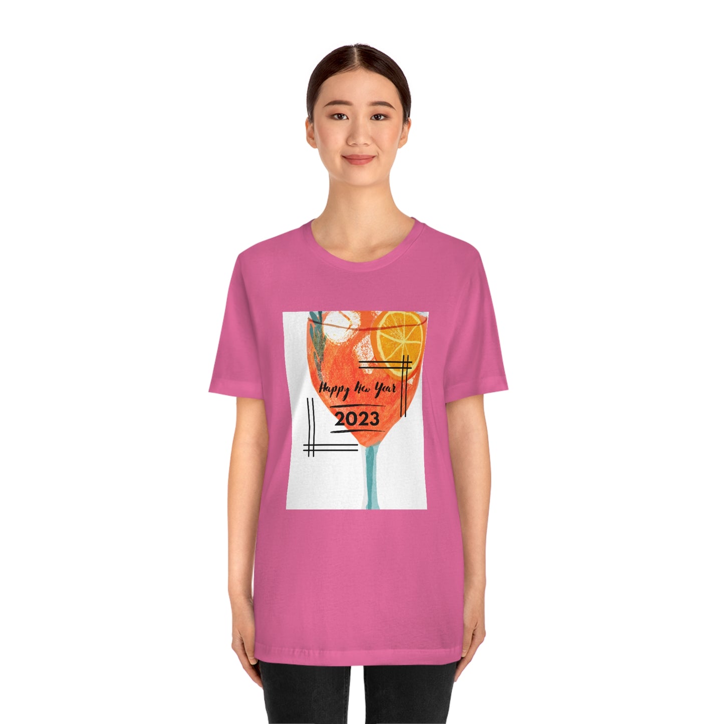 Aperol Spritz New Year-Unisex Jersey Short Sleeve Tee