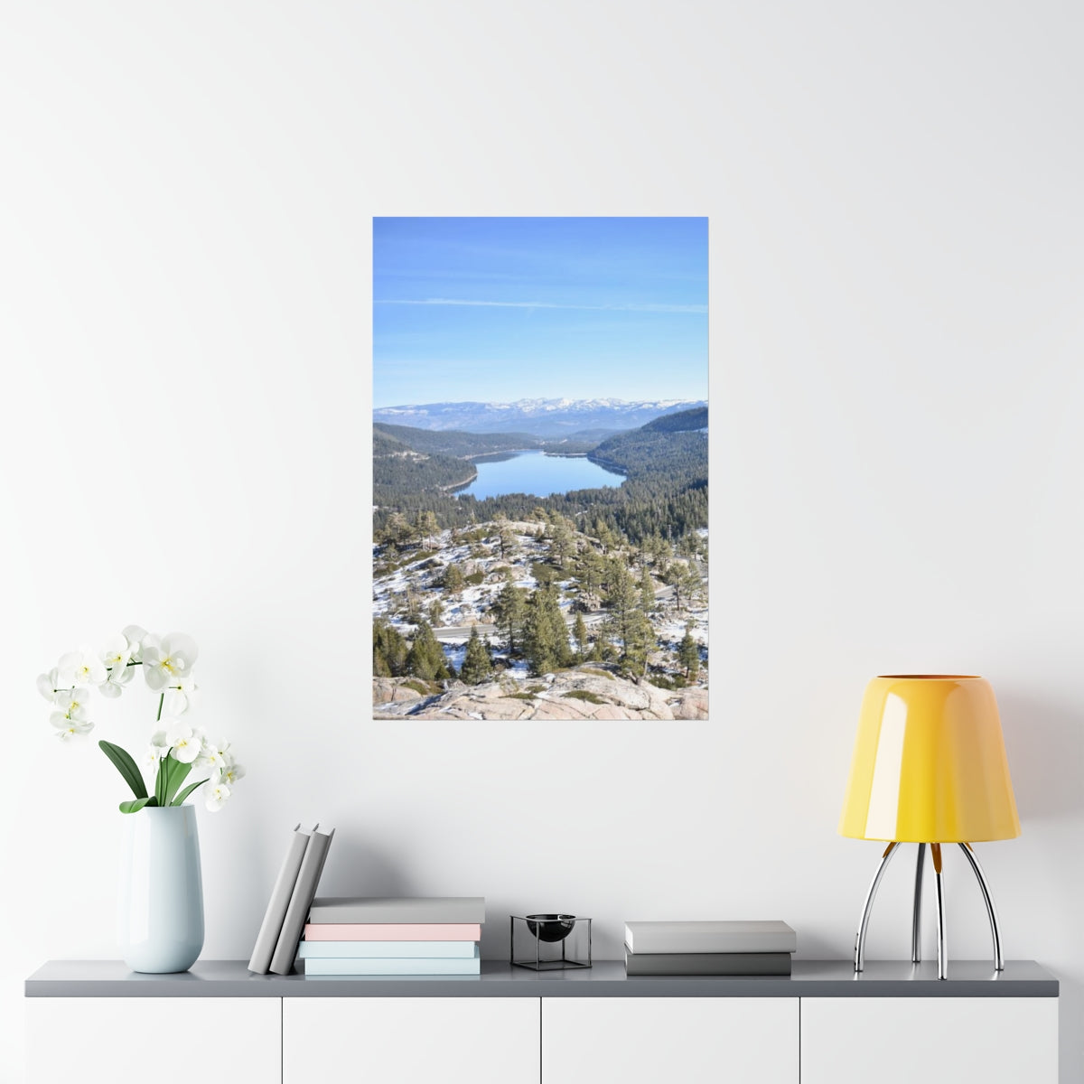 Donner Lake -Premium Matte Vertical Posters