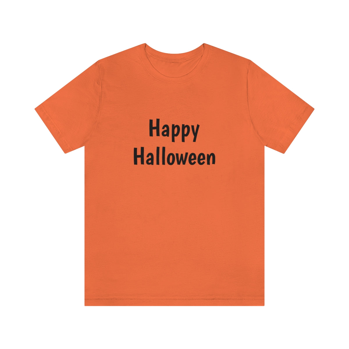 Happy Halloween- Unisex Jersey Short Sleeve Tee