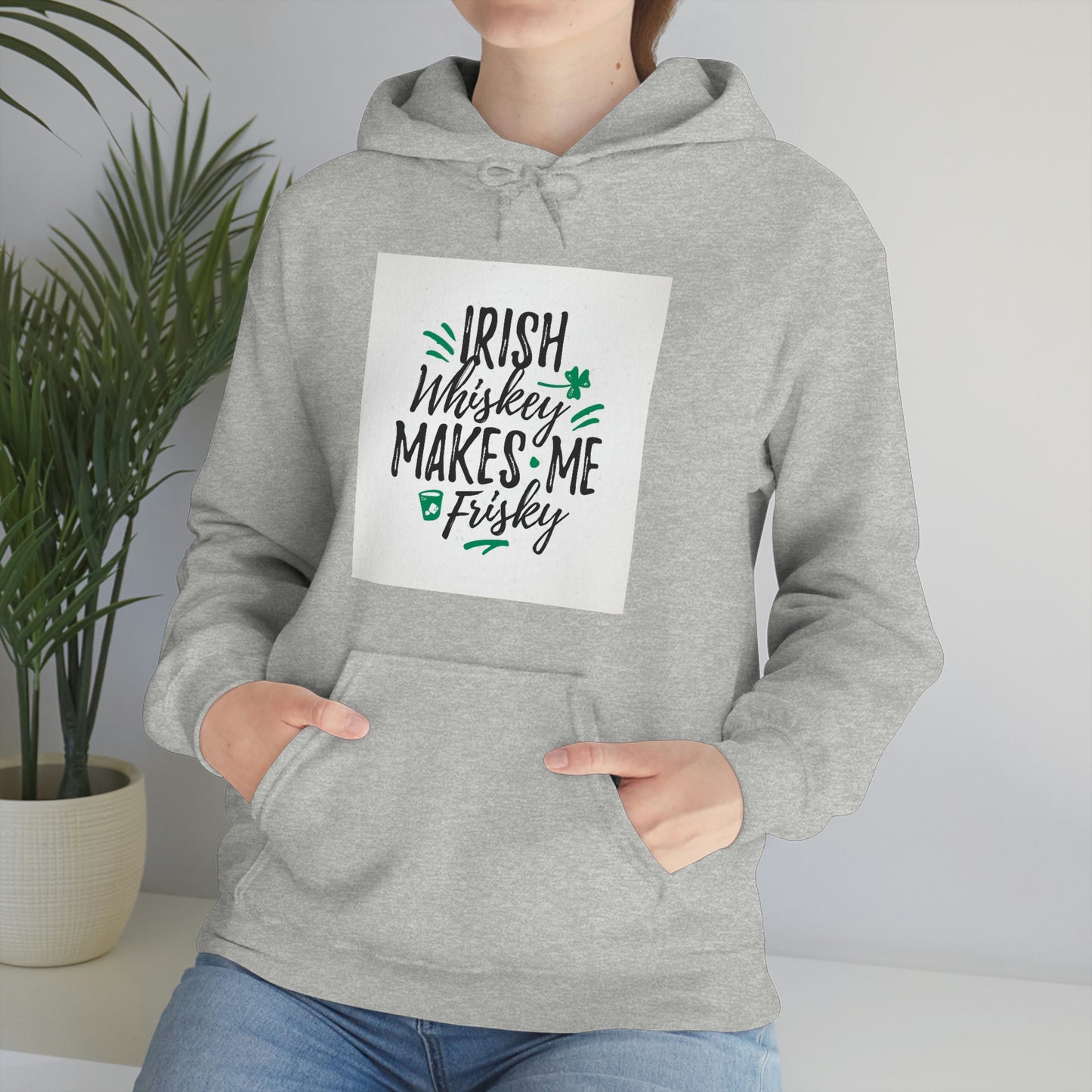 "Irish Whiskey" Unisex Heavy Blend™ Hooded Sweatshirt
