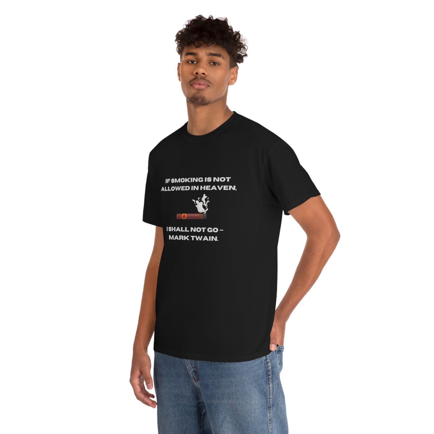 Smoking T-Shirt - Unisex Heavy Cotton Tee