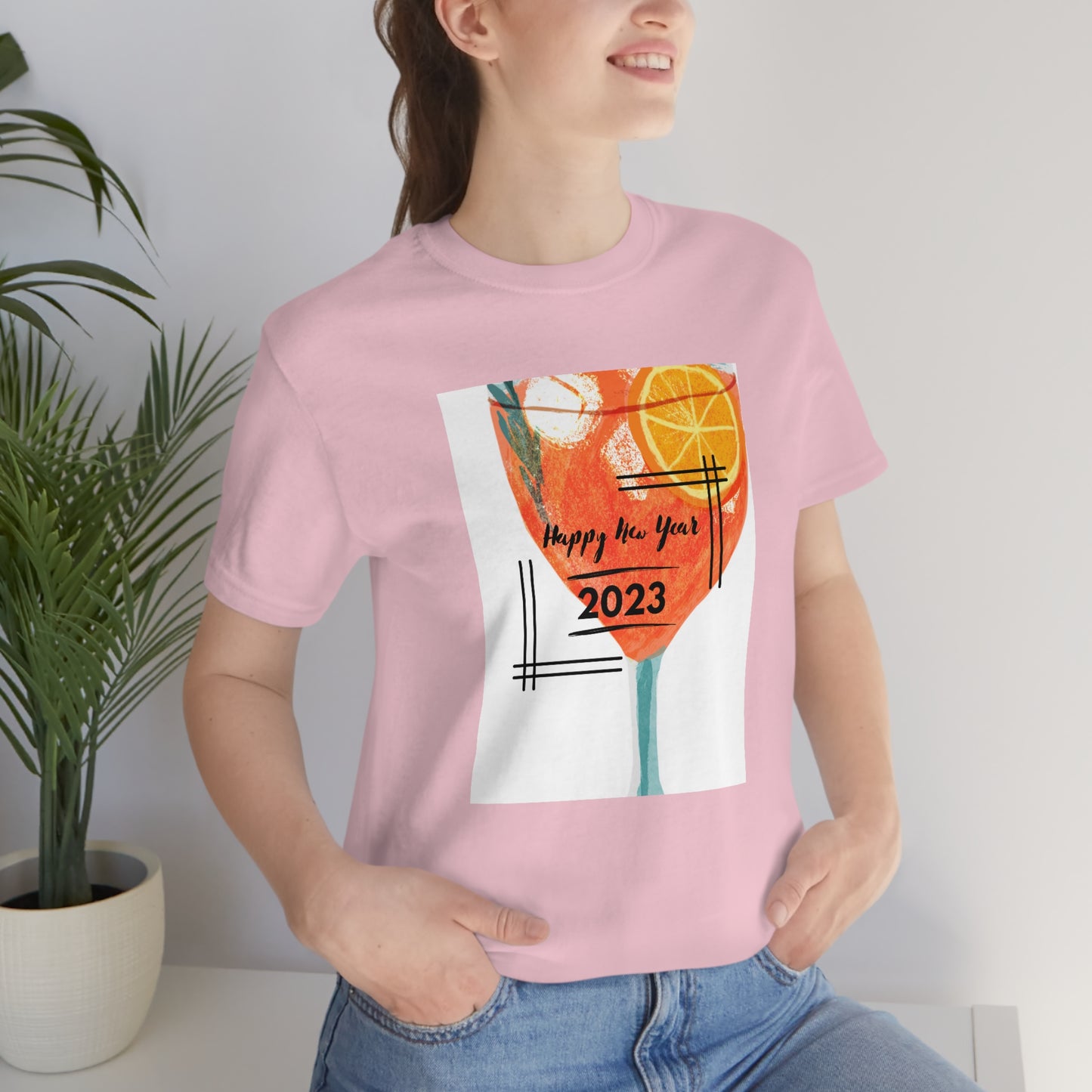 Aperol Spritz New Year-Unisex Jersey Short Sleeve Tee