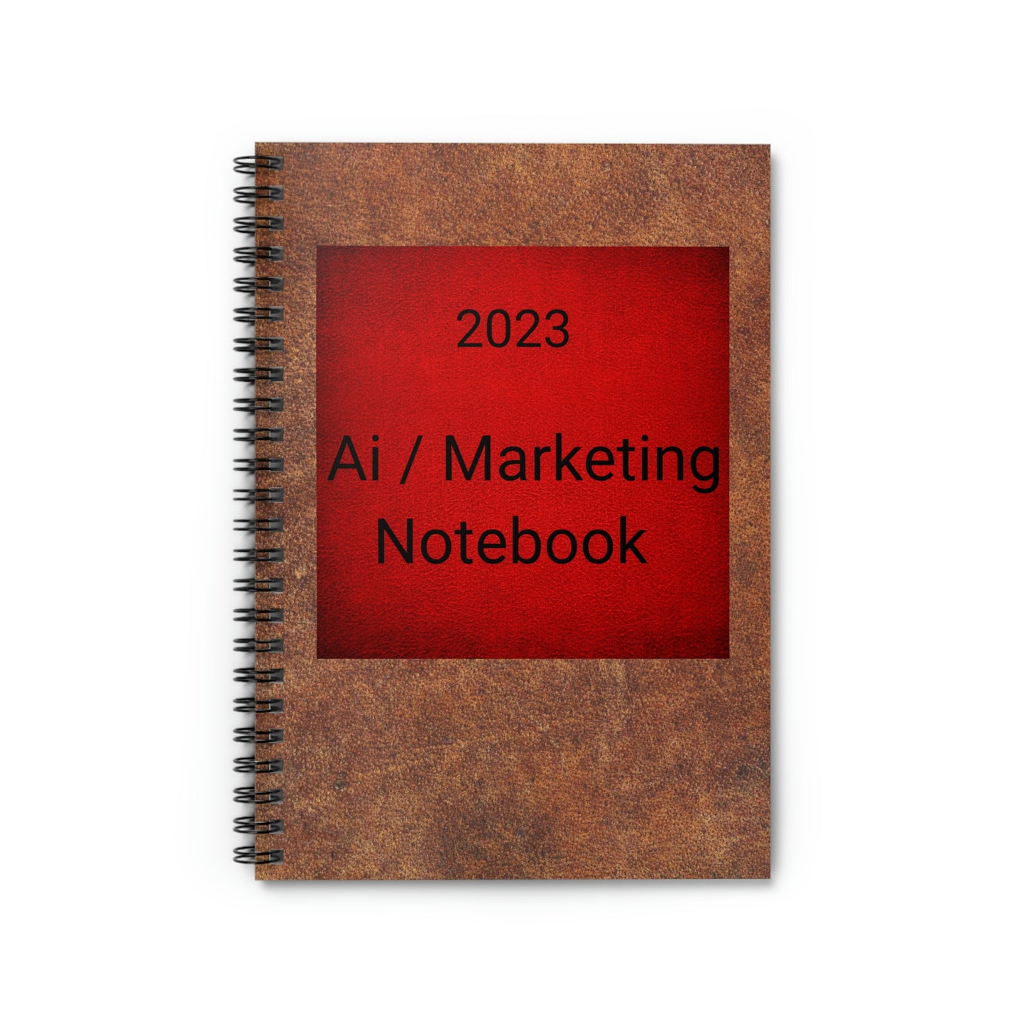 Ai / Marketing Spiral Notebook - Ruled Line