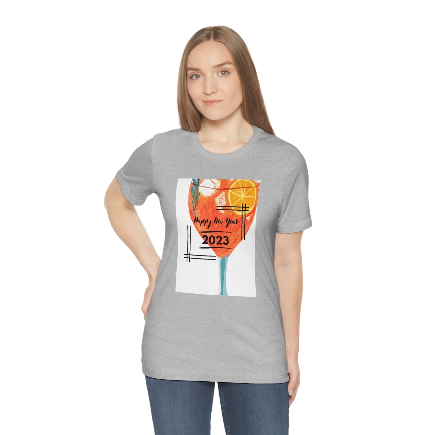 Aperol Spritz New Year-Unisex Jersey Short Sleeve Tee