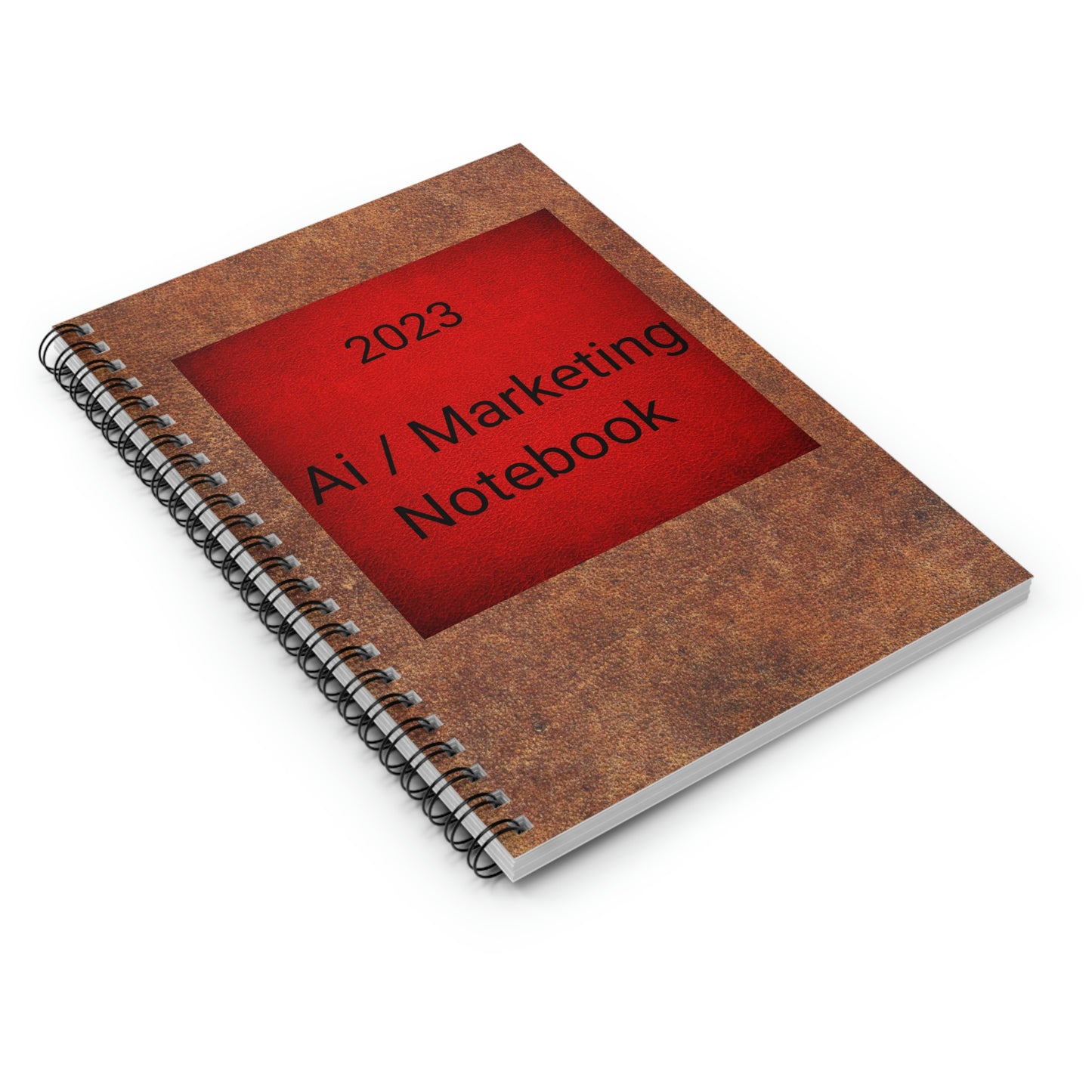 Ai / Marketing Spiral Notebook - Ruled Line