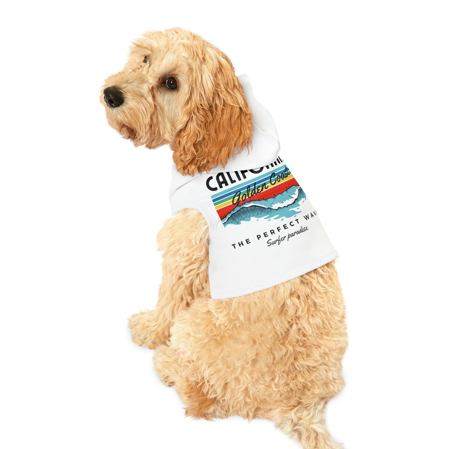 Cool California Dog Hoodie