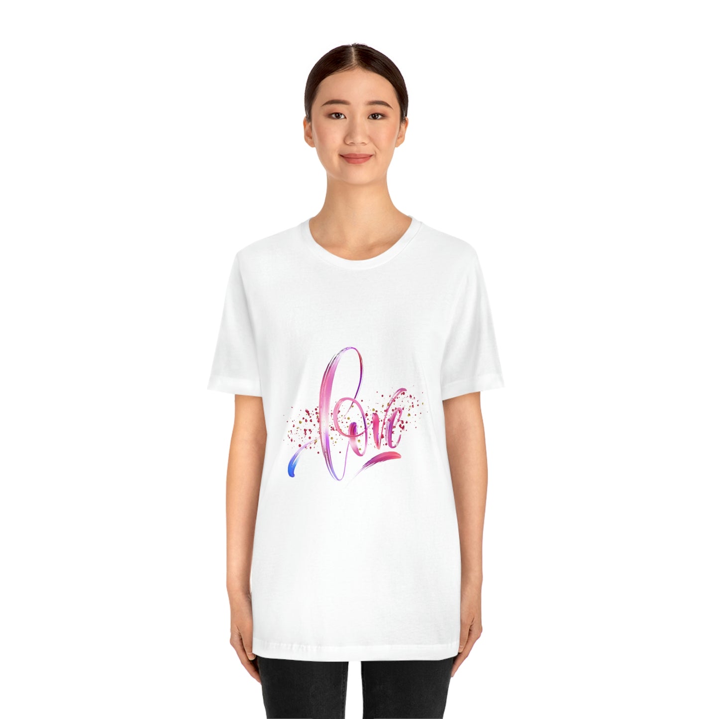 Ye it's LOVE! Unisex Jersey Short Sleeve Tee