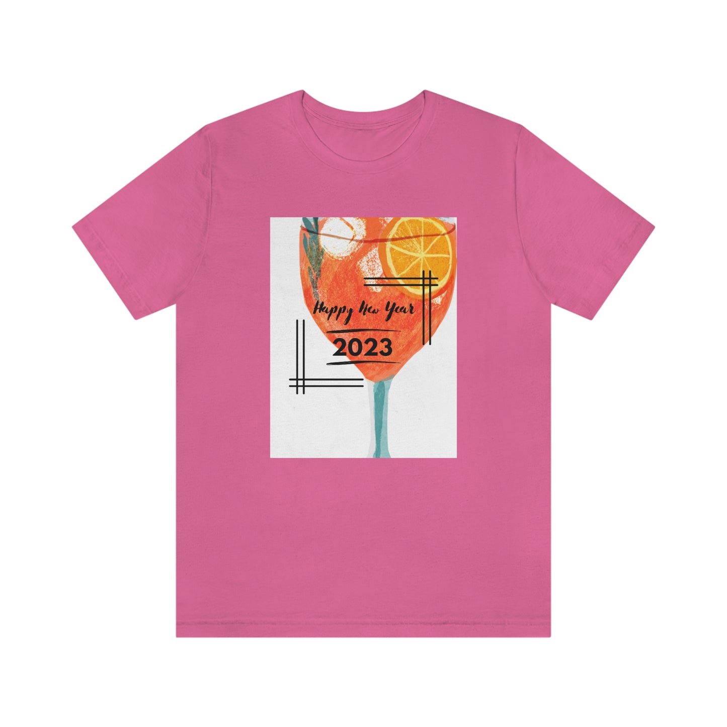 Aperol Spritz New Year-Unisex Jersey Short Sleeve Tee