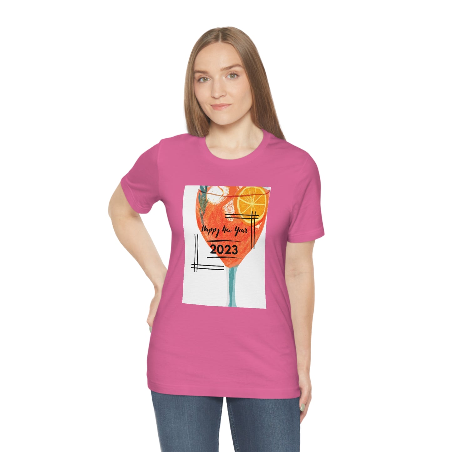 Aperol Spritz New Year-Unisex Jersey Short Sleeve Tee