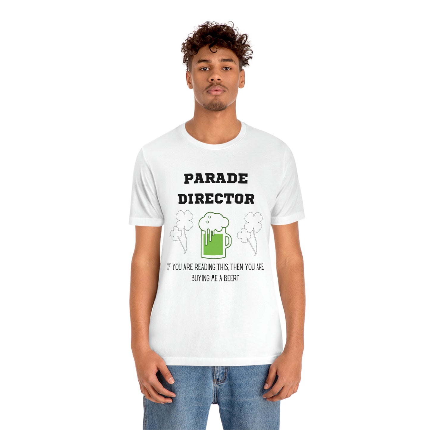 Parade Director Tee- Unisex Jersey Short Sleeve Tee