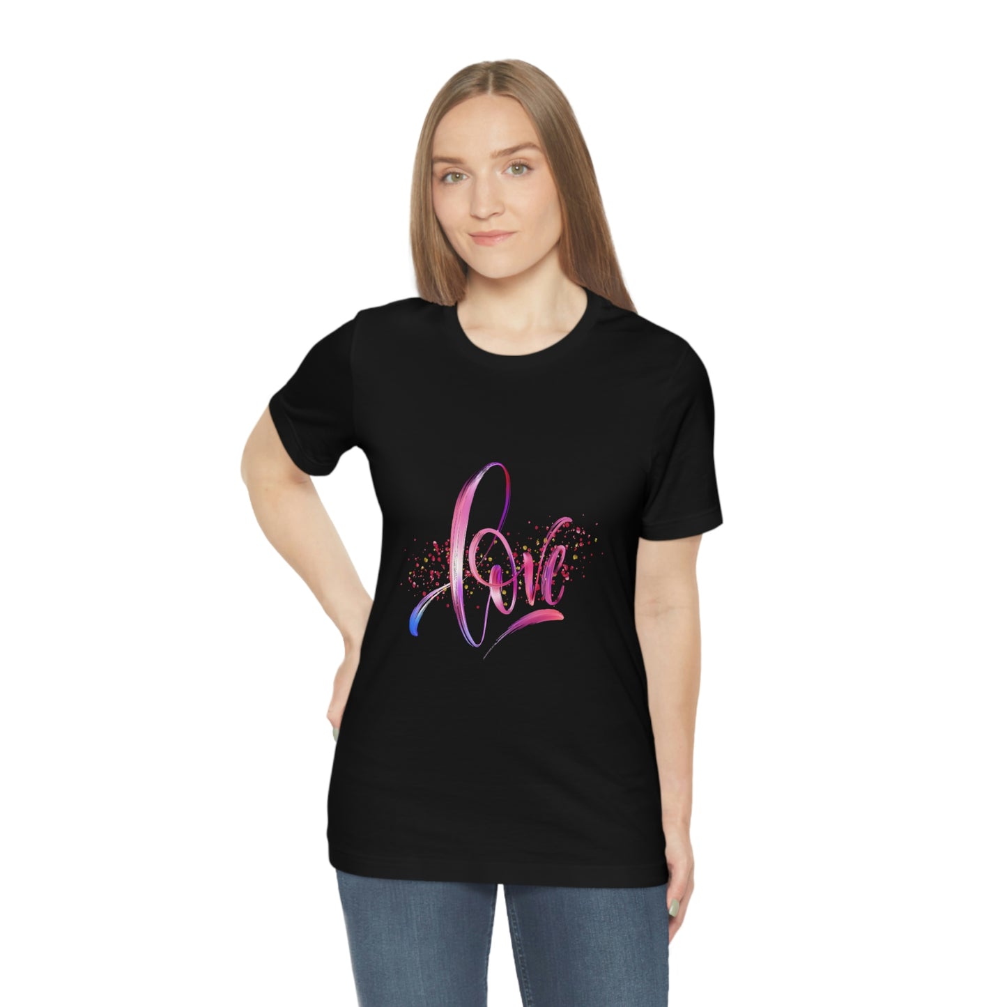 Ye it's LOVE! Unisex Jersey Short Sleeve Tee