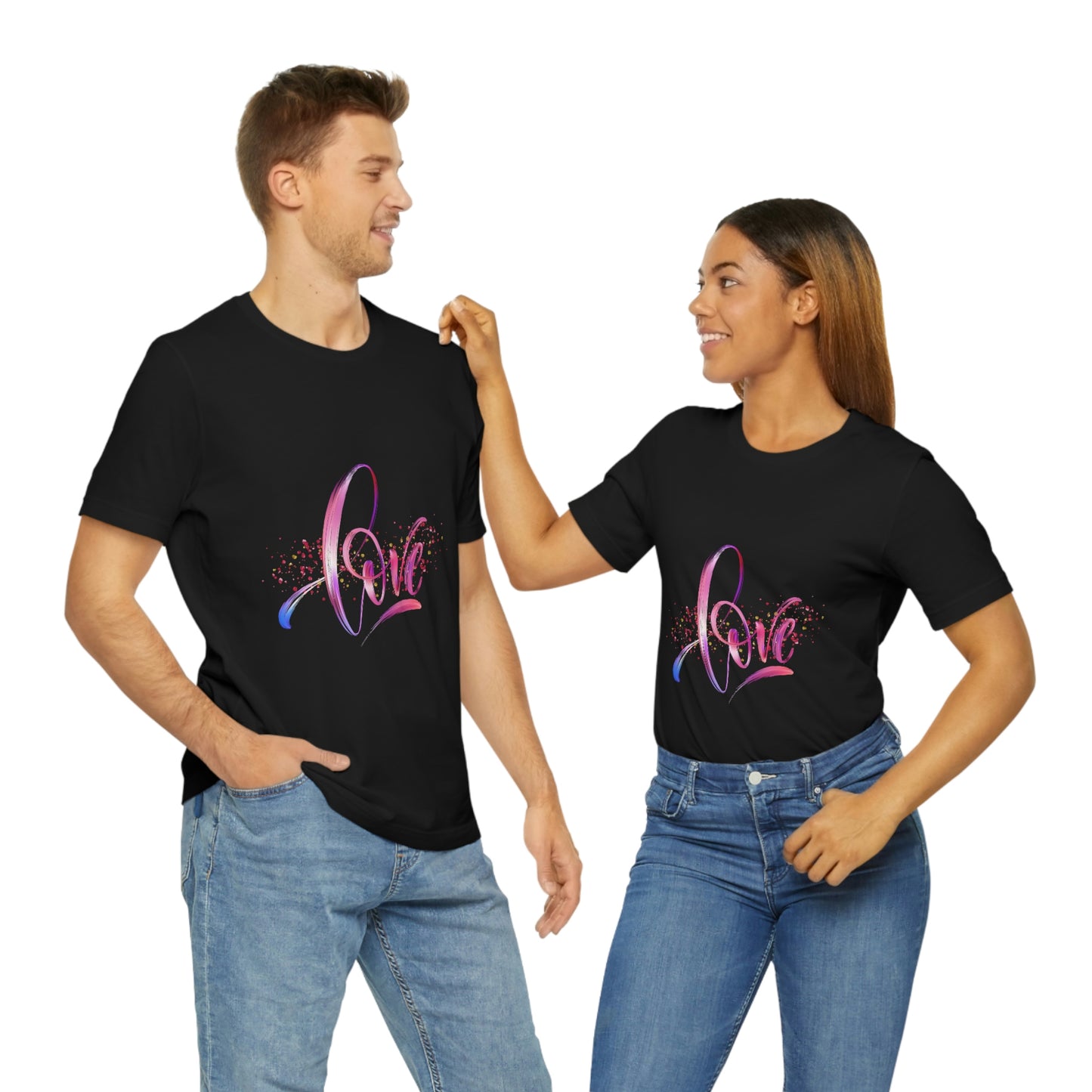 Ye it's LOVE! Unisex Jersey Short Sleeve Tee