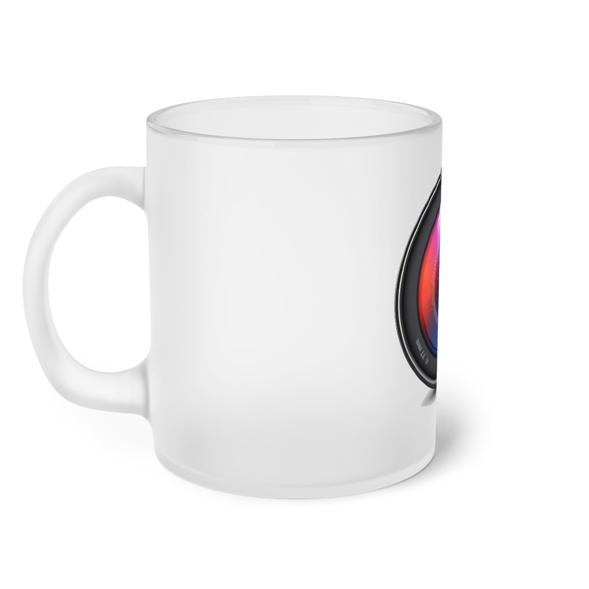Lens- Frosted Glass Mug