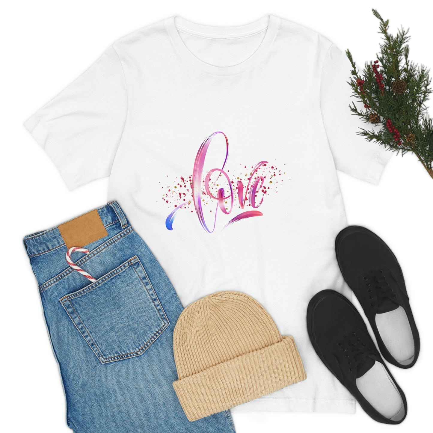 Ye it's LOVE! Unisex Jersey Short Sleeve Tee