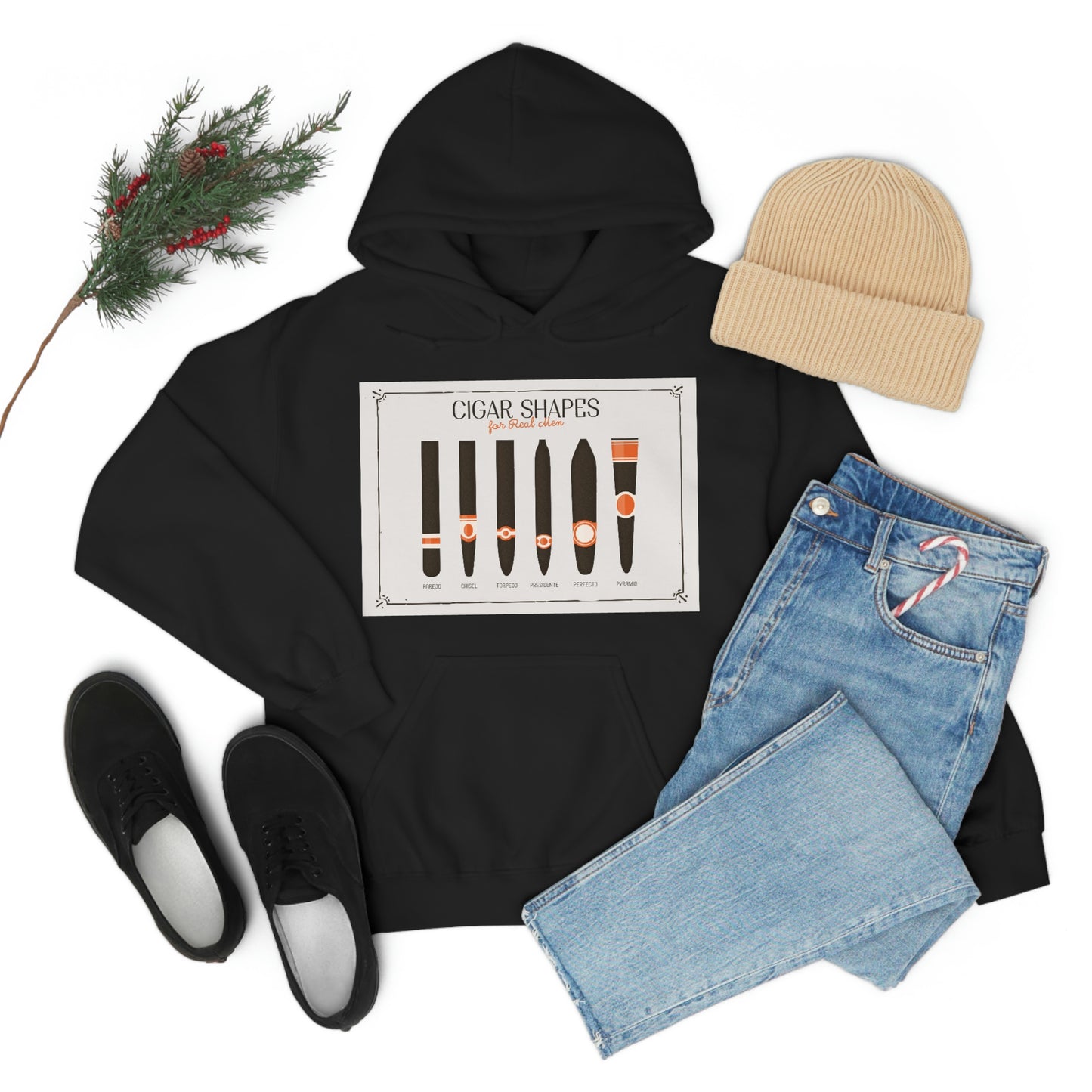 Cigar Education- Unisex Heavy Blend™ Hooded Sweatshirt