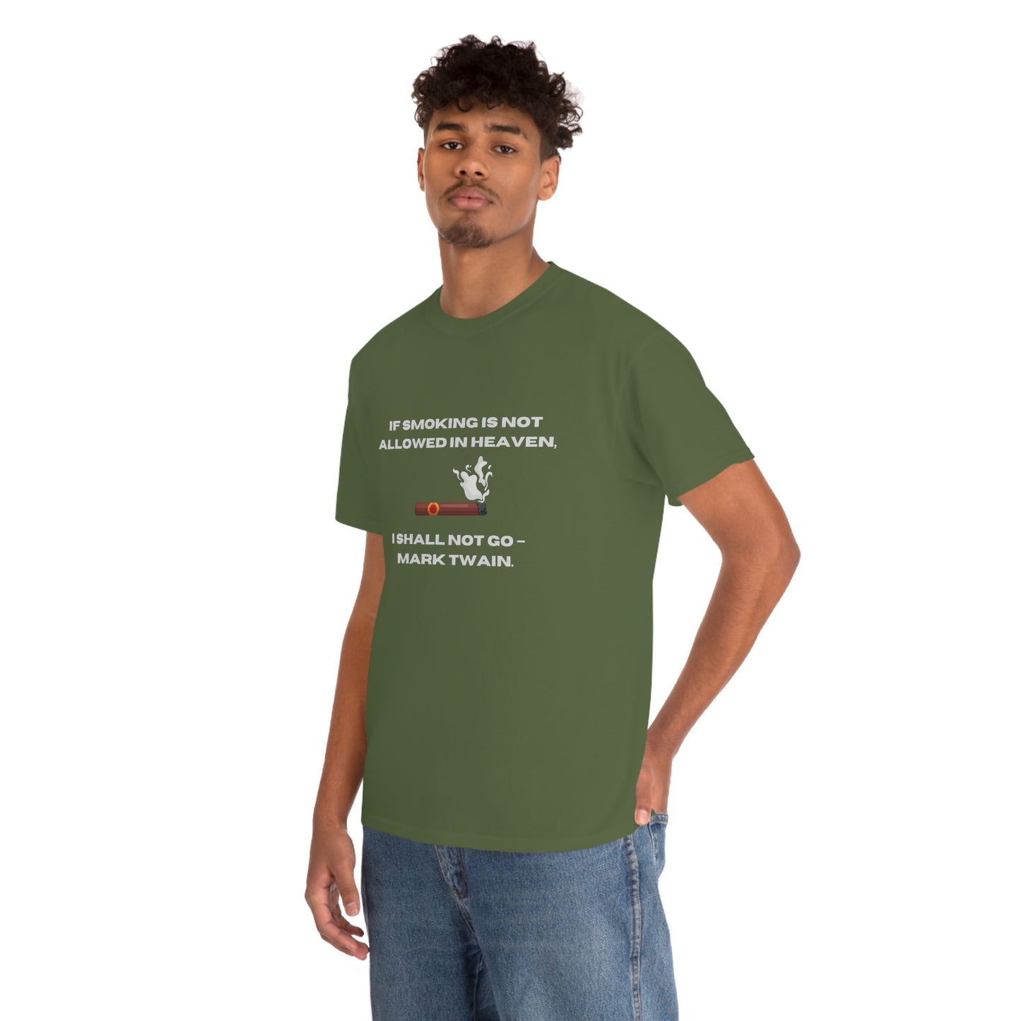 Smoking T-Shirt - Unisex Heavy Cotton Tee