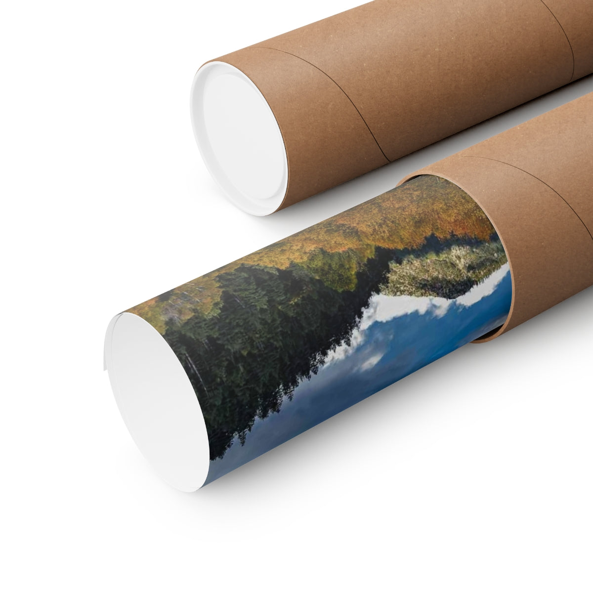 Cruising Hope Valley in Fall -Premium Matte Vertical Posters