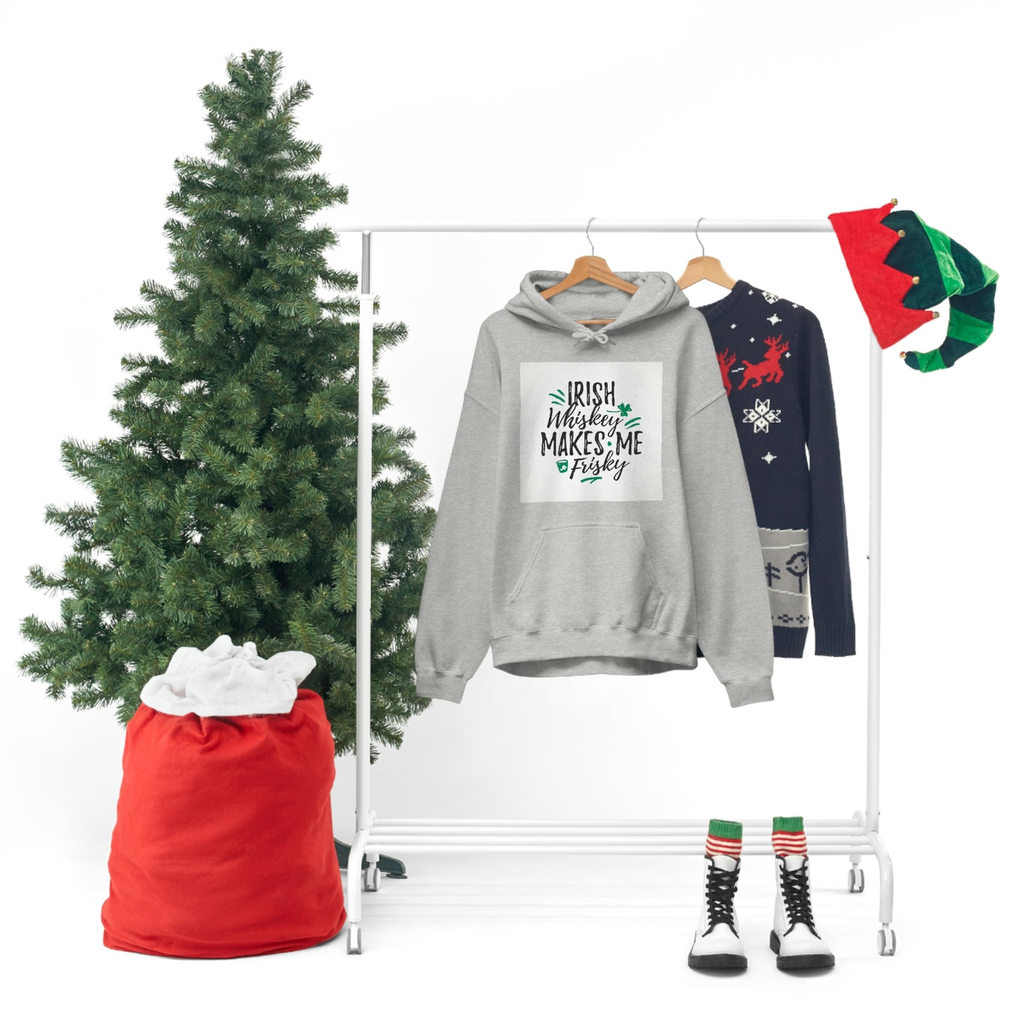 "Irish Whiskey" Unisex Heavy Blend™ Hooded Sweatshirt