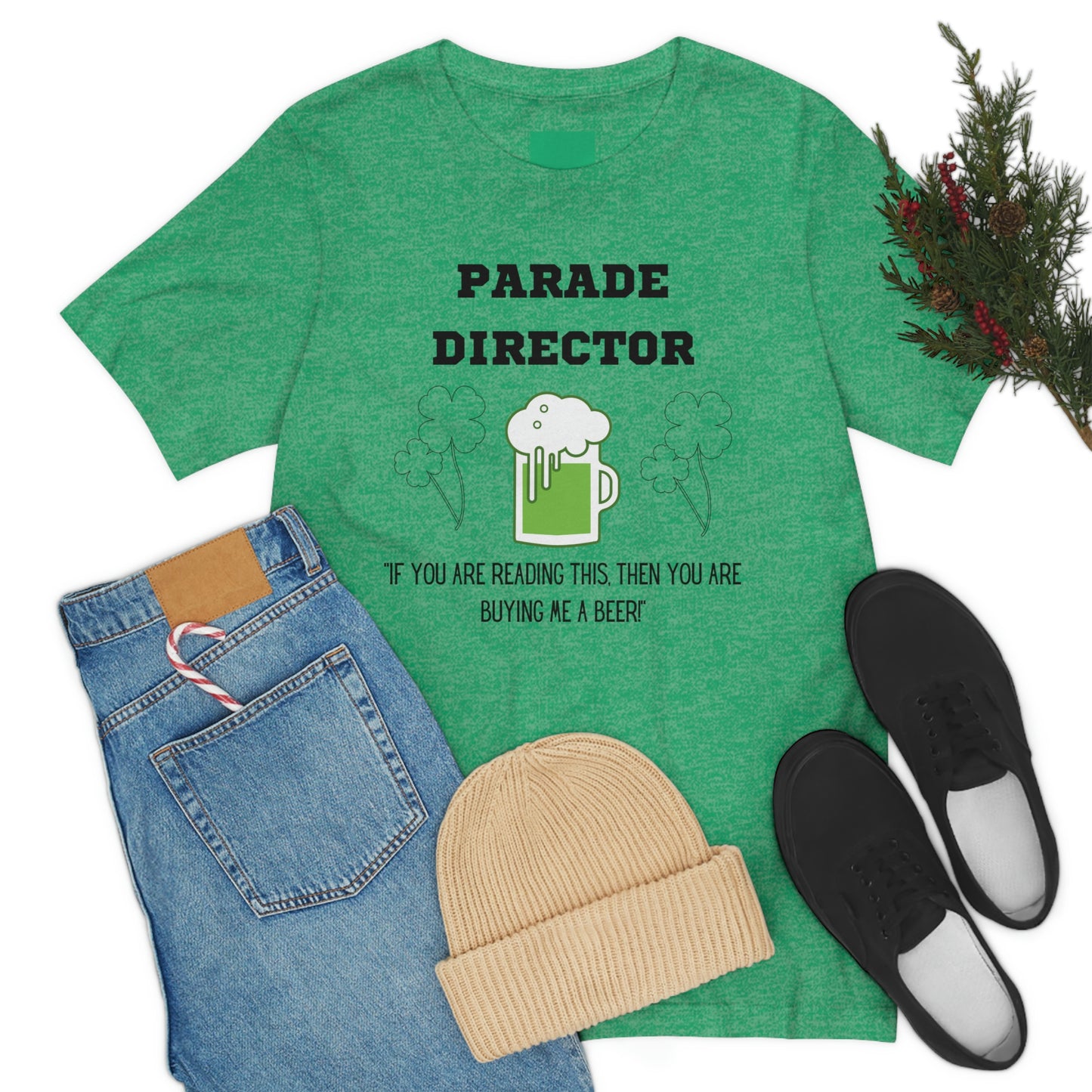 Parade Director Tee- Unisex Jersey Short Sleeve Tee