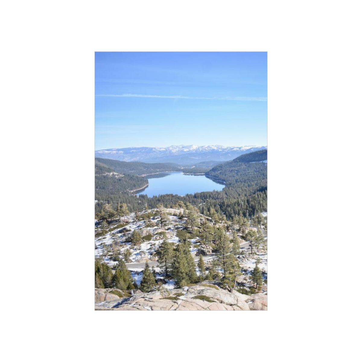 Donner Lake -Premium Matte Vertical Posters
