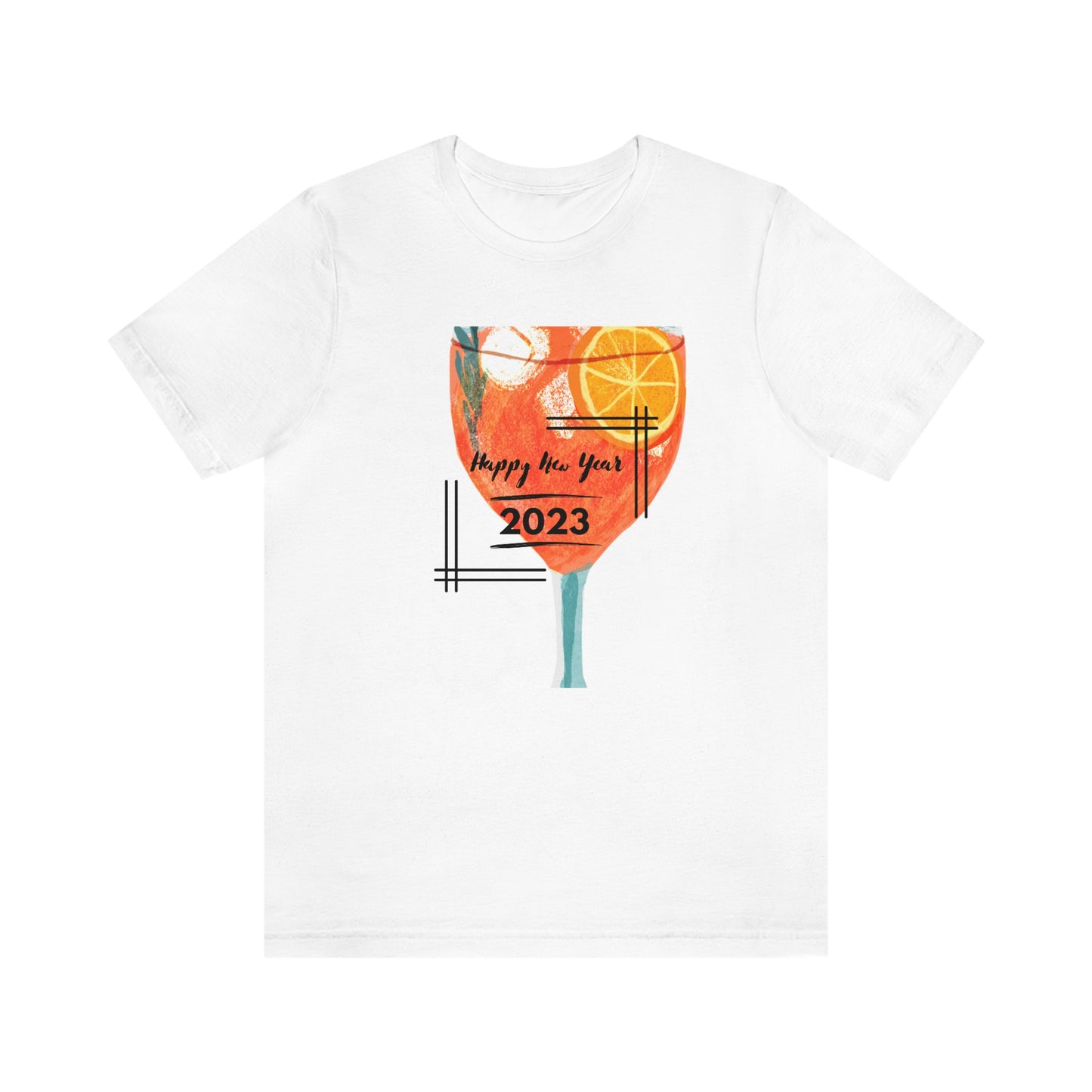 Aperol Spritz New Year-Unisex Jersey Short Sleeve Tee