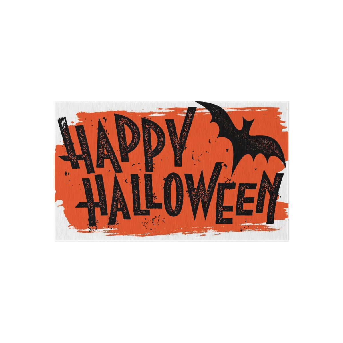 Bats and Bats Halloween Outdoor Rug