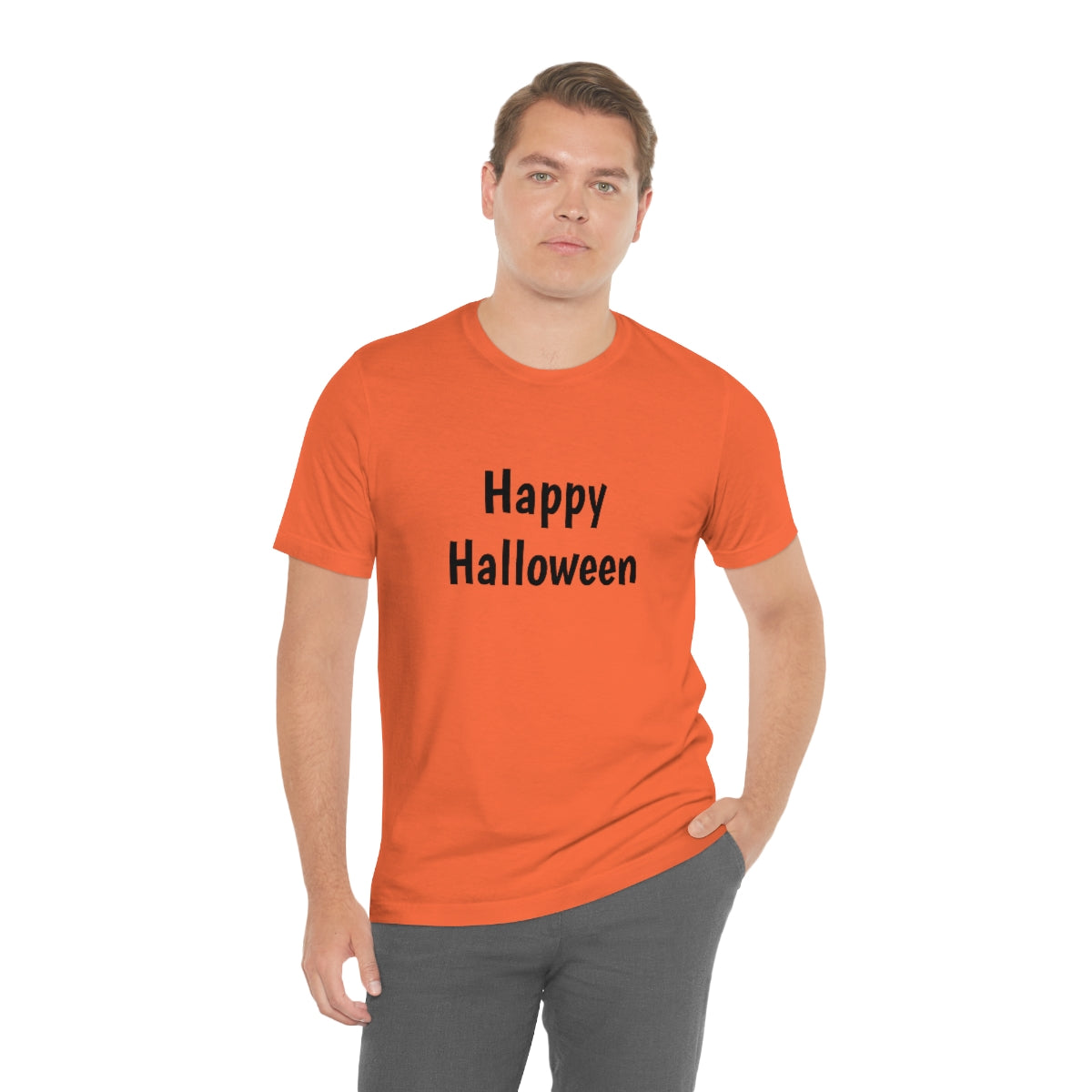 Happy Halloween- Unisex Jersey Short Sleeve Tee