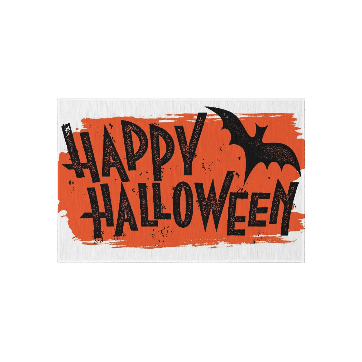 Bats and Bats Halloween Outdoor Rug