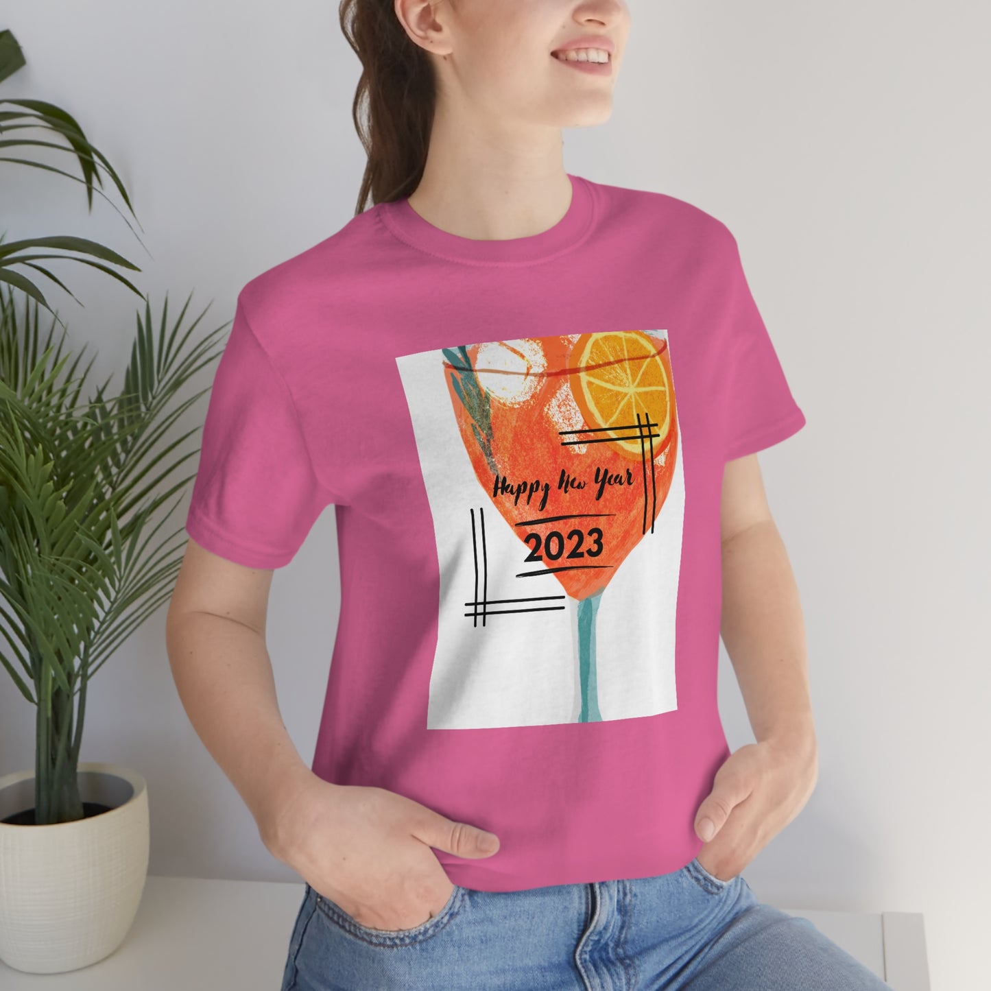 Aperol Spritz New Year-Unisex Jersey Short Sleeve Tee
