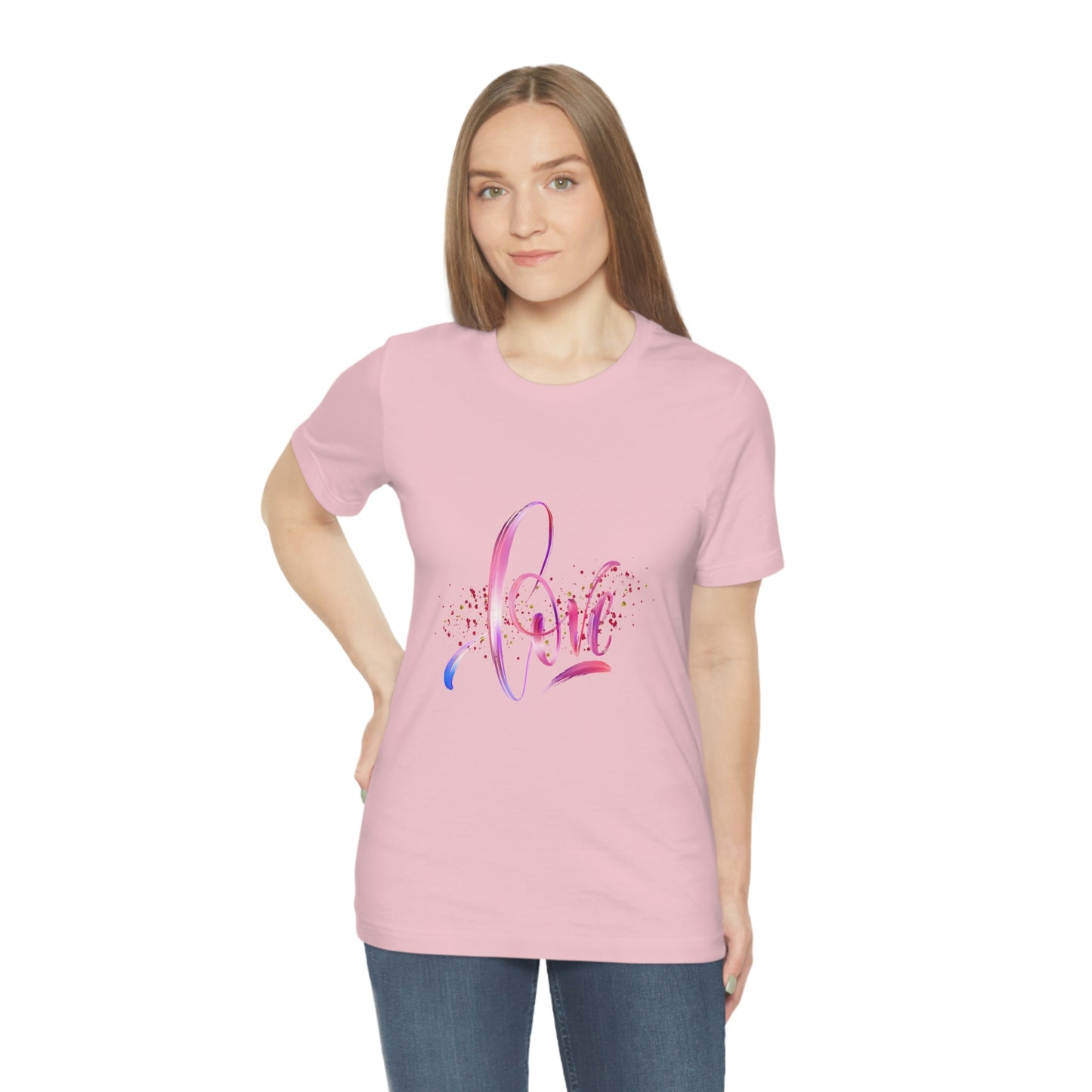 Ye it's LOVE! Unisex Jersey Short Sleeve Tee