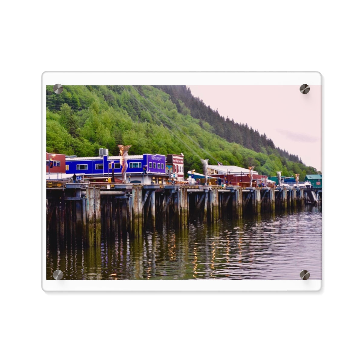 Juneau Alaska - Acrylic Wall Art Panels