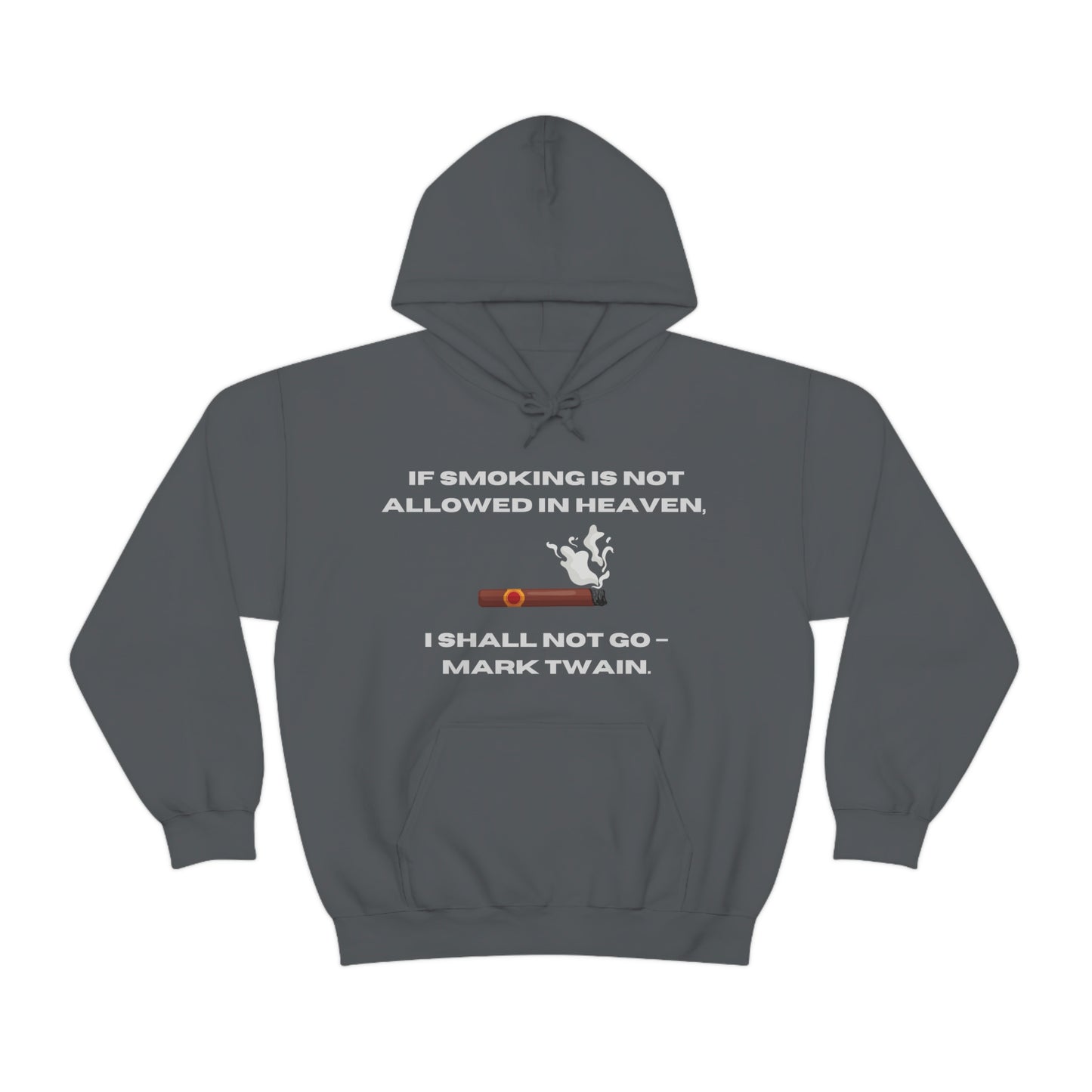 Smoking Cigar Hoodie Unisex Heavy Blend™ Hooded Sweatshirt