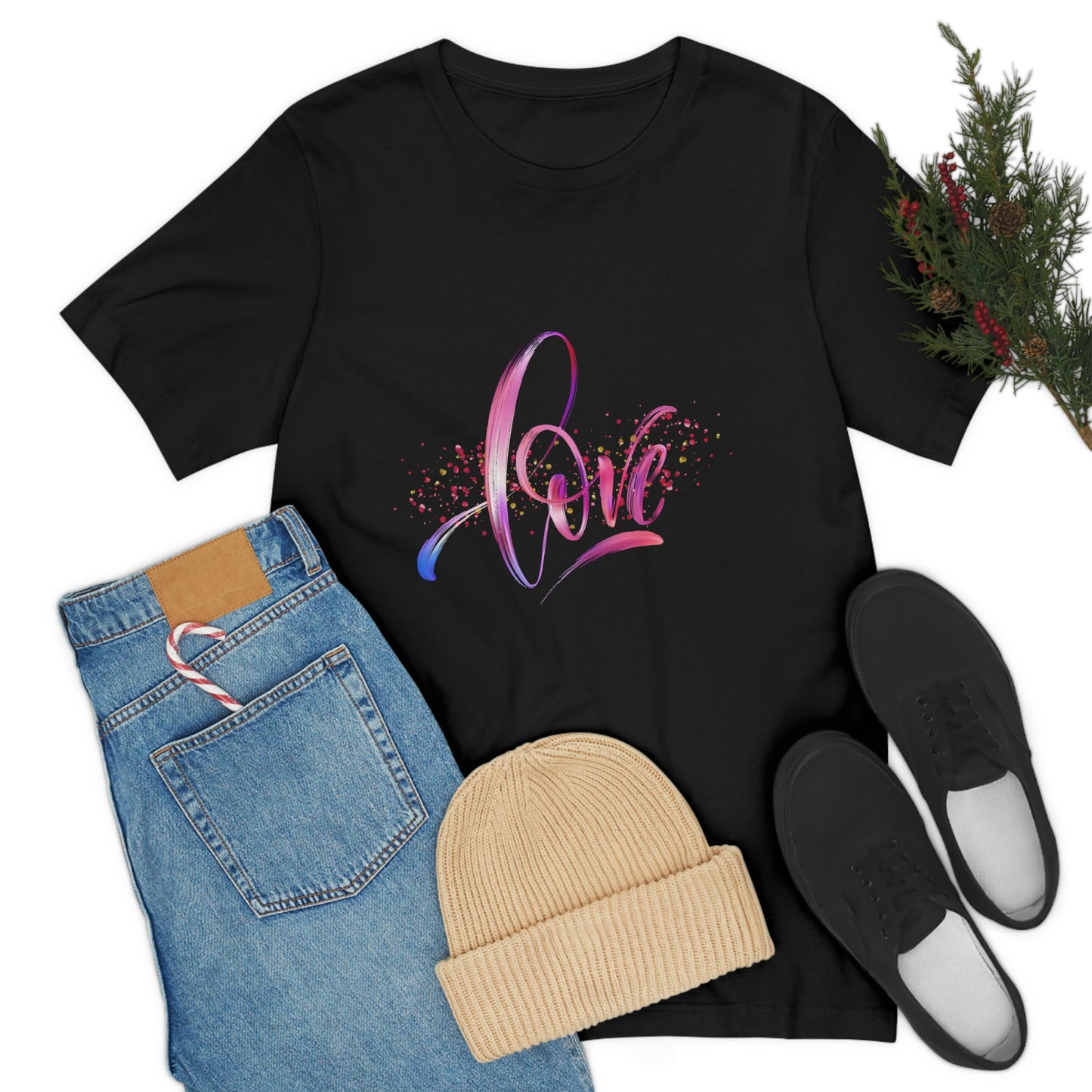 Ye it's LOVE! Unisex Jersey Short Sleeve Tee