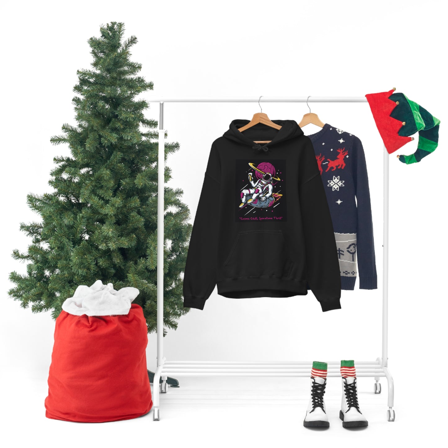 Cosmic Chill - Unisex Heavy Blend™ Hooded Sweatshirt