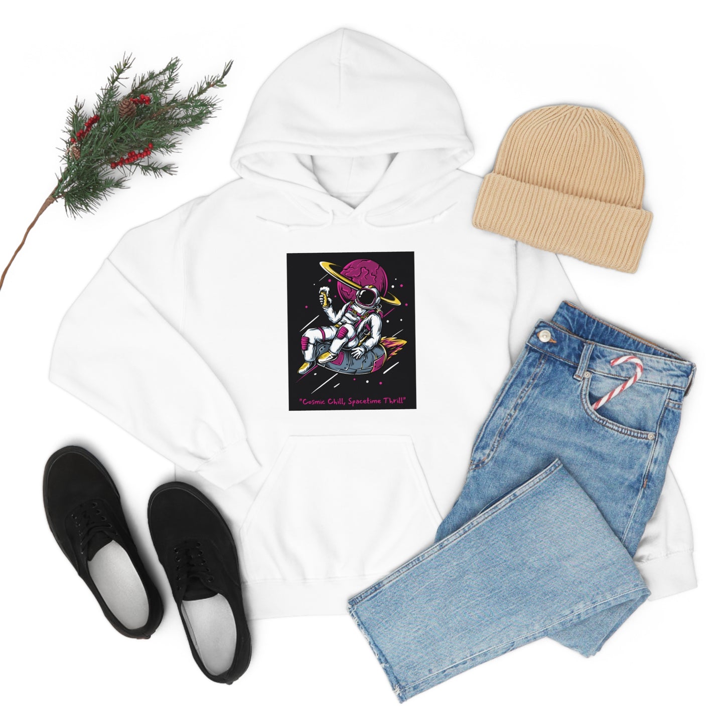 Cosmic Chill - Unisex Heavy Blend™ Hooded Sweatshirt