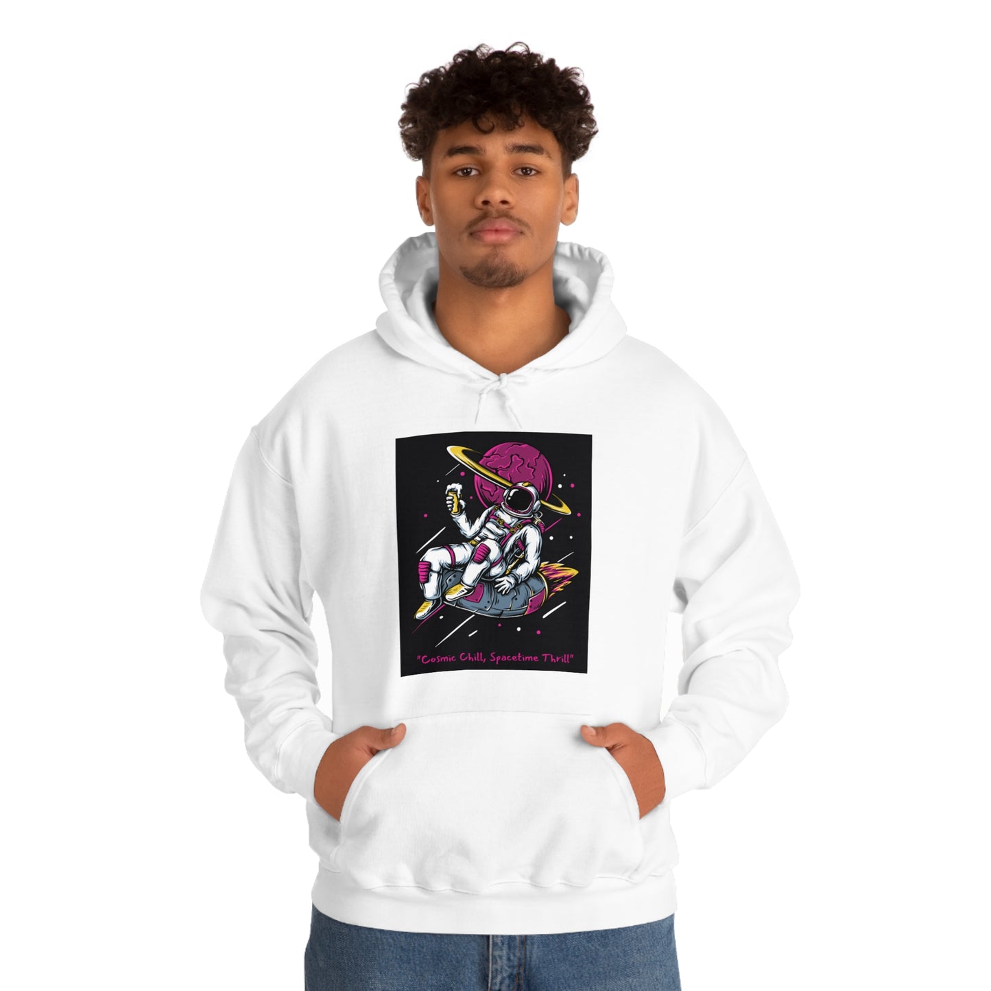 Cosmic Chill - Unisex Heavy Blend™ Hooded Sweatshirt