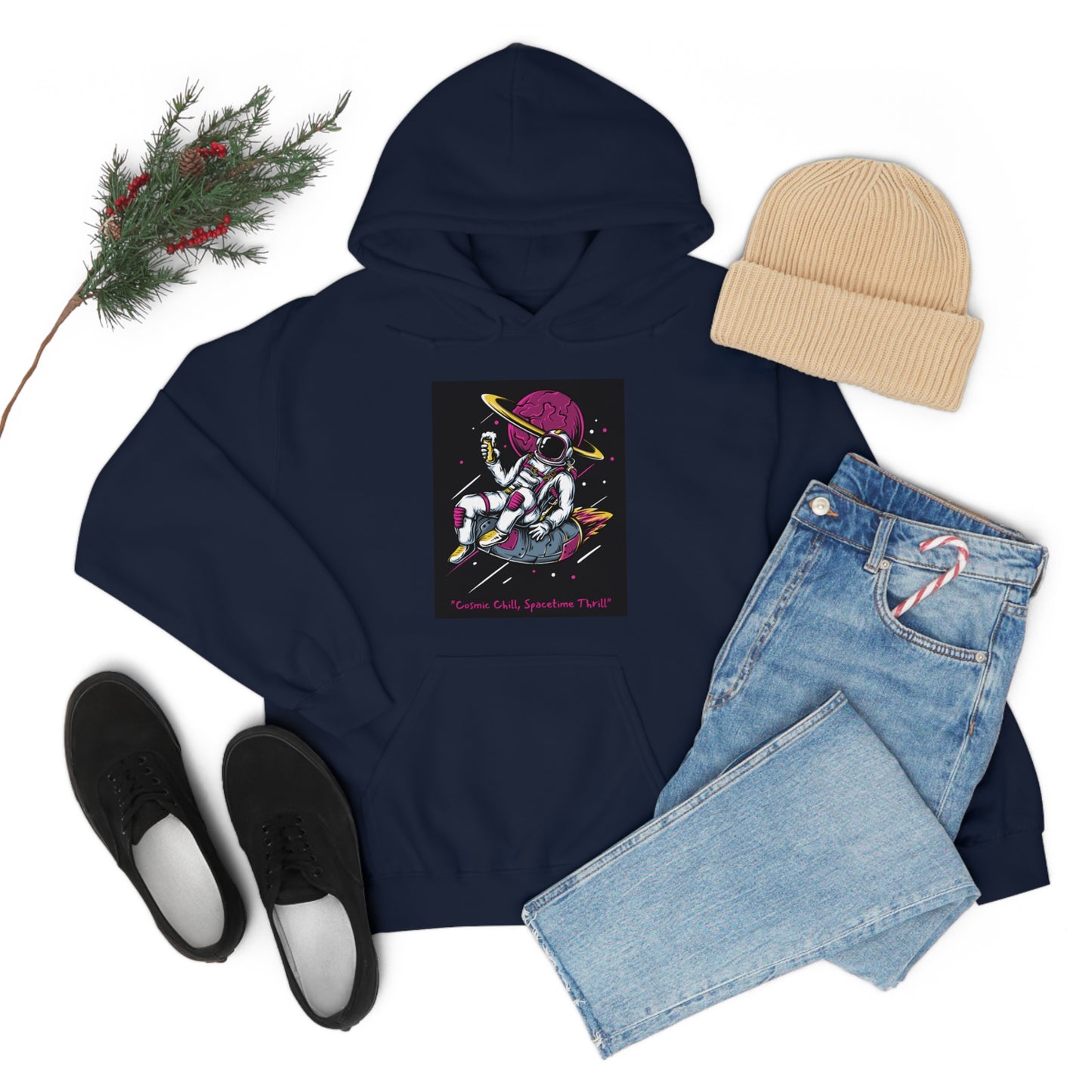 Cosmic Chill - Unisex Heavy Blend™ Hooded Sweatshirt