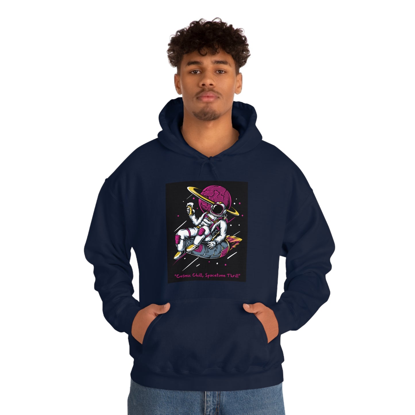 Cosmic Chill - Unisex Heavy Blend™ Hooded Sweatshirt