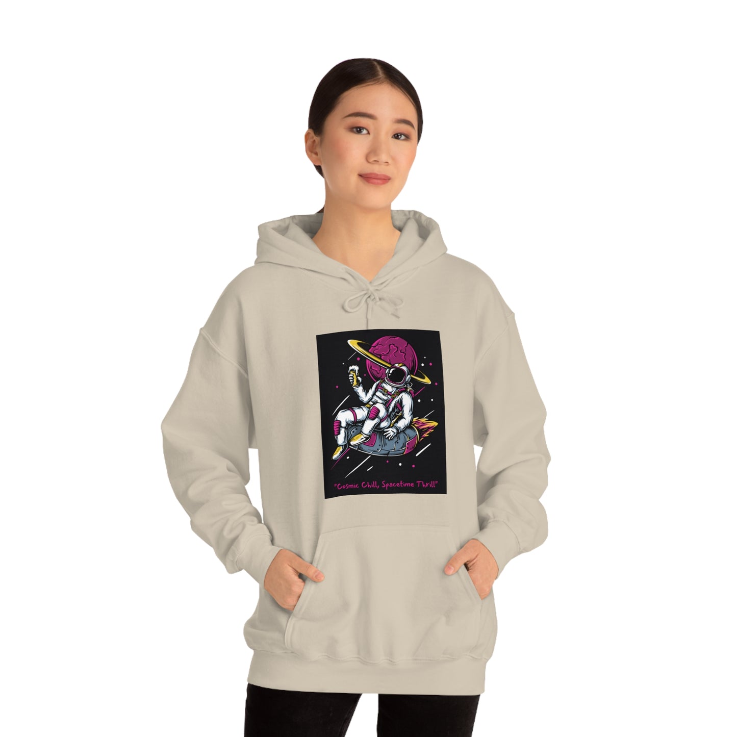 Cosmic Chill - Unisex Heavy Blend™ Hooded Sweatshirt